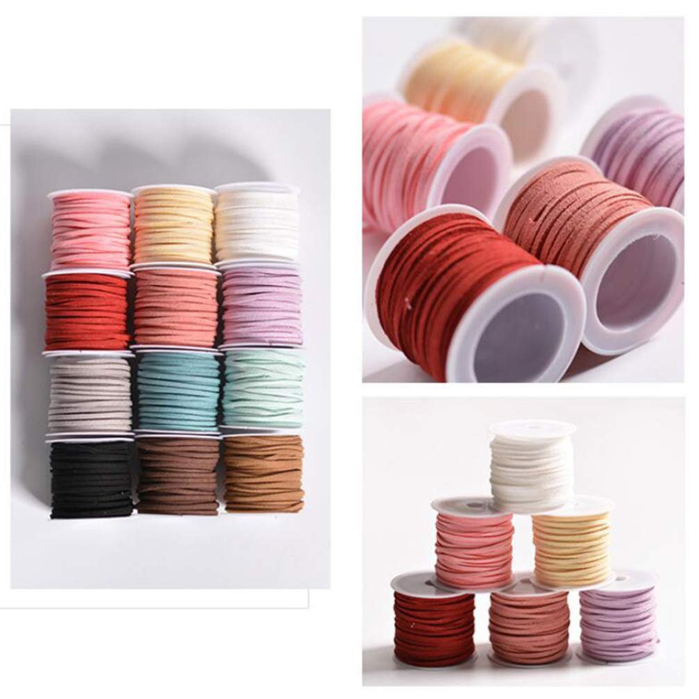 4pcs Leather Straps - Double Sided Ribbon Bands for Gifts & Packaging