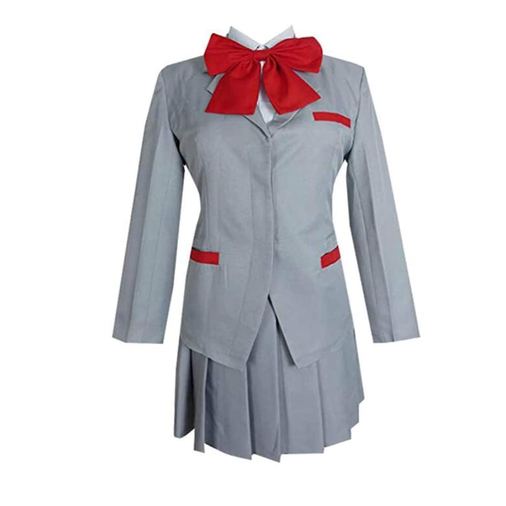 Anime Inoue Orihime Cosplay Costume - Bleach School Uniform Dress for Halloween, Cosplay Events & Anime Conventions