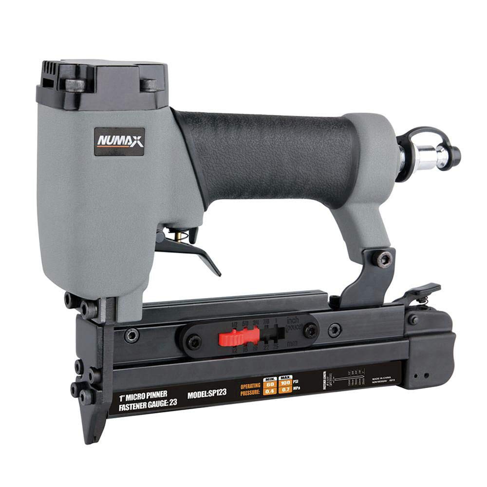 NuMax CS34PFNCB 3-Piece Pneumatic Nailer Combo Kit with Durable Carrying Bag - Perfect for Framing, Roofing & DIY Home Improvement Projects