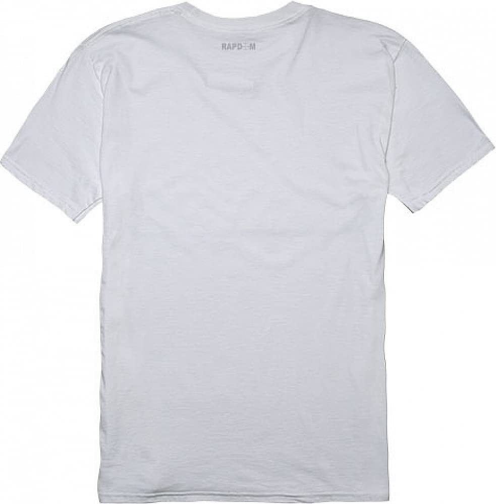RAPDOM Men's Tactical Graphic T-Shirts - Military Style Casual Tees for Outdoor Adventures, Gym & Streetwear