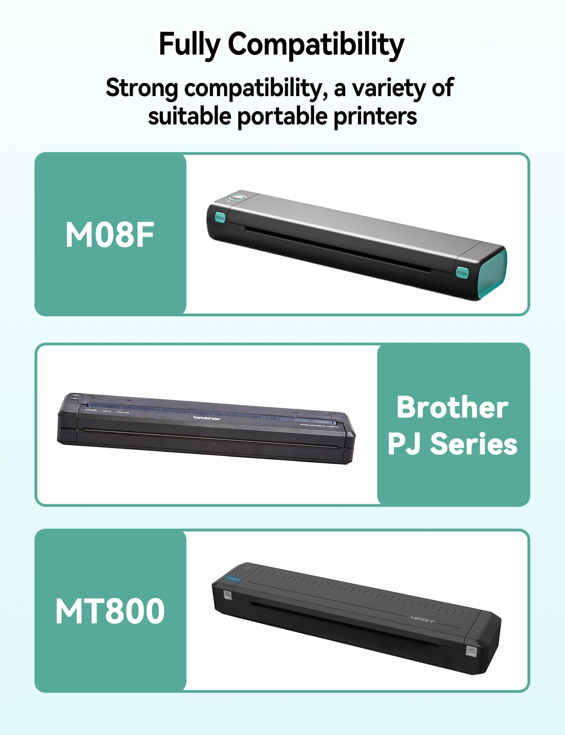 Phomemo A4 Continuous Thermal Printing Paper - 8.27