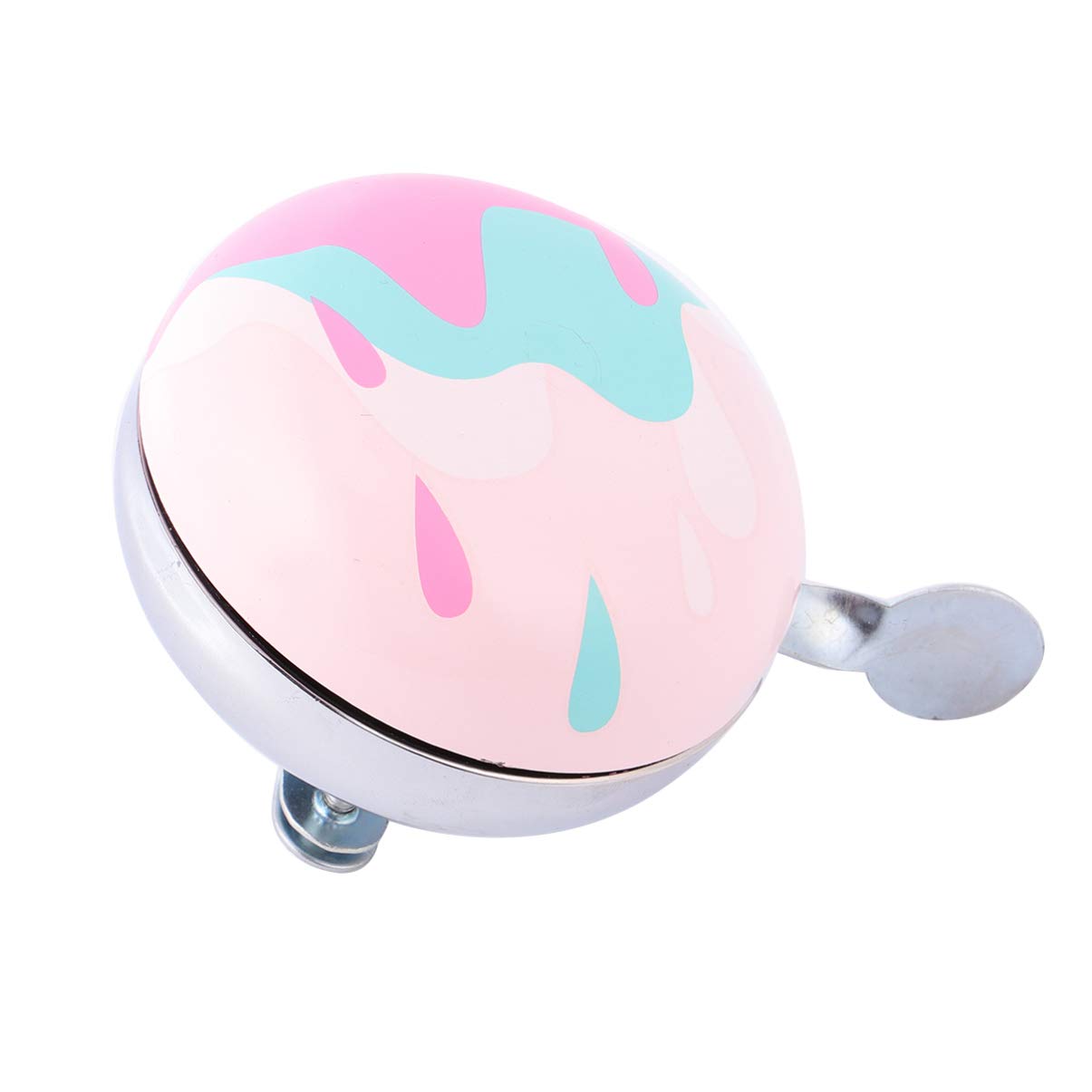 VOSAREA Cute Unicorn Printed Bike Bell - Bicycle Ring Bell for Kids, Children's Bike Accessories, DIY Bike Decor (Unicorn) - Perfect for Birthday Gifts, Cycling Safety & Bike Customization