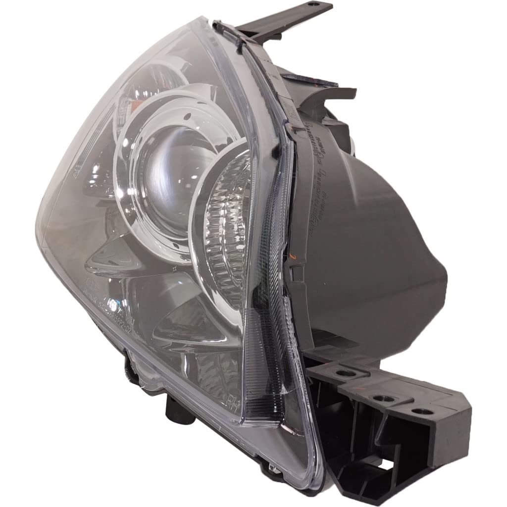 2004-2009 Mazda 3 Hatchback Passenger Side Headlight Assembly - Replacement for MA2519107/MA2519107C | OEM# 615343176857, BN8F510K0E | Perfect for Night Driving & Road Safety