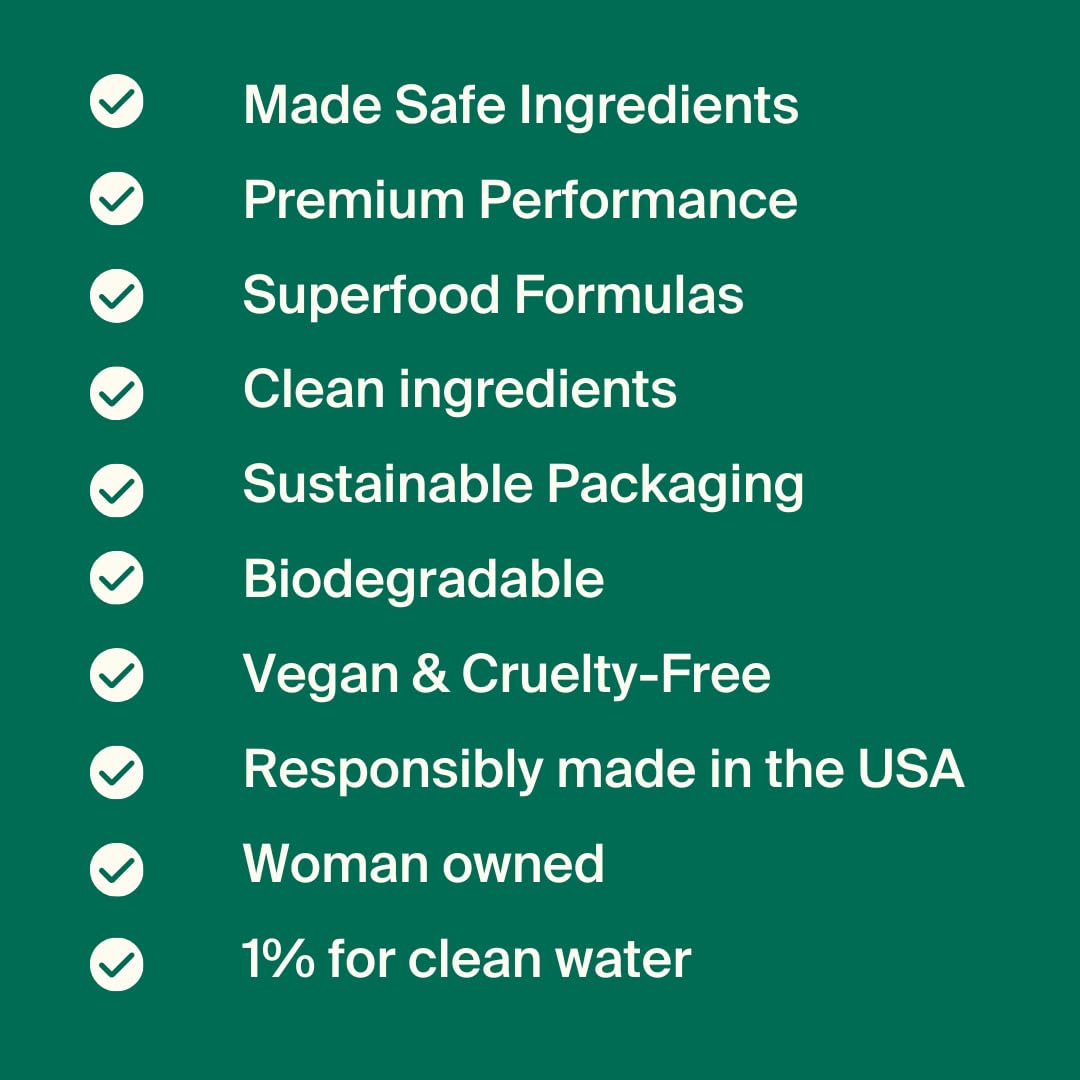 Umanos Superfood Body Wash for Sensitive Skin - Sulfate Free, Plant-Based Nourishing Cleanser with Natural Fragrance (10 oz) | Gentle Daily Shower for Dry & Delicate Skin
