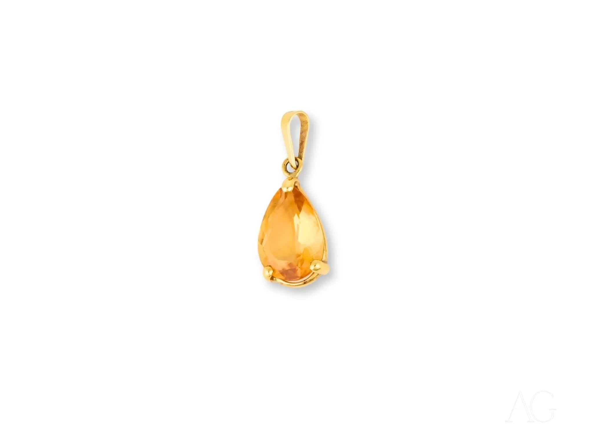 Golden Glow Pendant Necklace - Elegant 18K Gold Plated Jewelry for Women | Perfect for Parties, Weddings & Everyday Wear