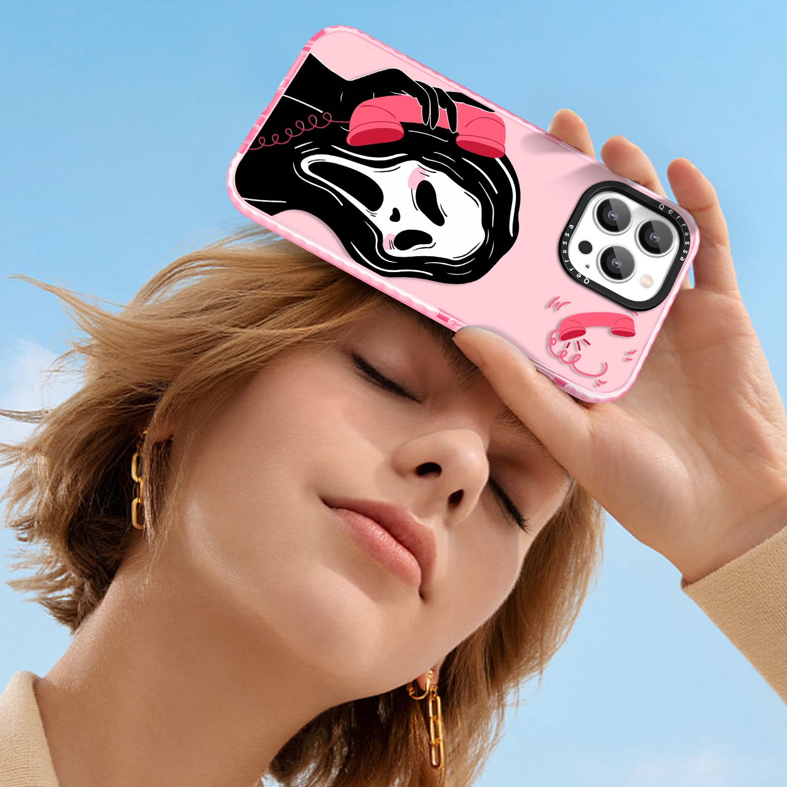 Pink Skull iPhone 11 Pro Max Case - Cute Cartoon Kawaii Soft TPU Phone Cover for Girls & Boys - Fashion Protective Case with Funny Pattern - Perfect Gift for Teens, Kids & Anime Lovers - Ideal for School, Parties & Daily Use