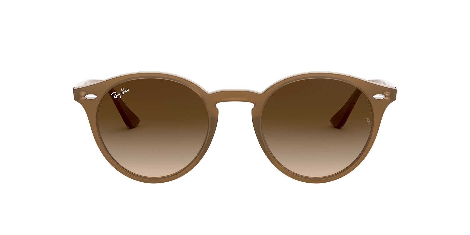 Ray-Ban RB2180 Round Polarized Sunglasses for Men & Women - Classic Vintage Style UV Protection - Perfect for Driving, Beach, and Outdoor Activities