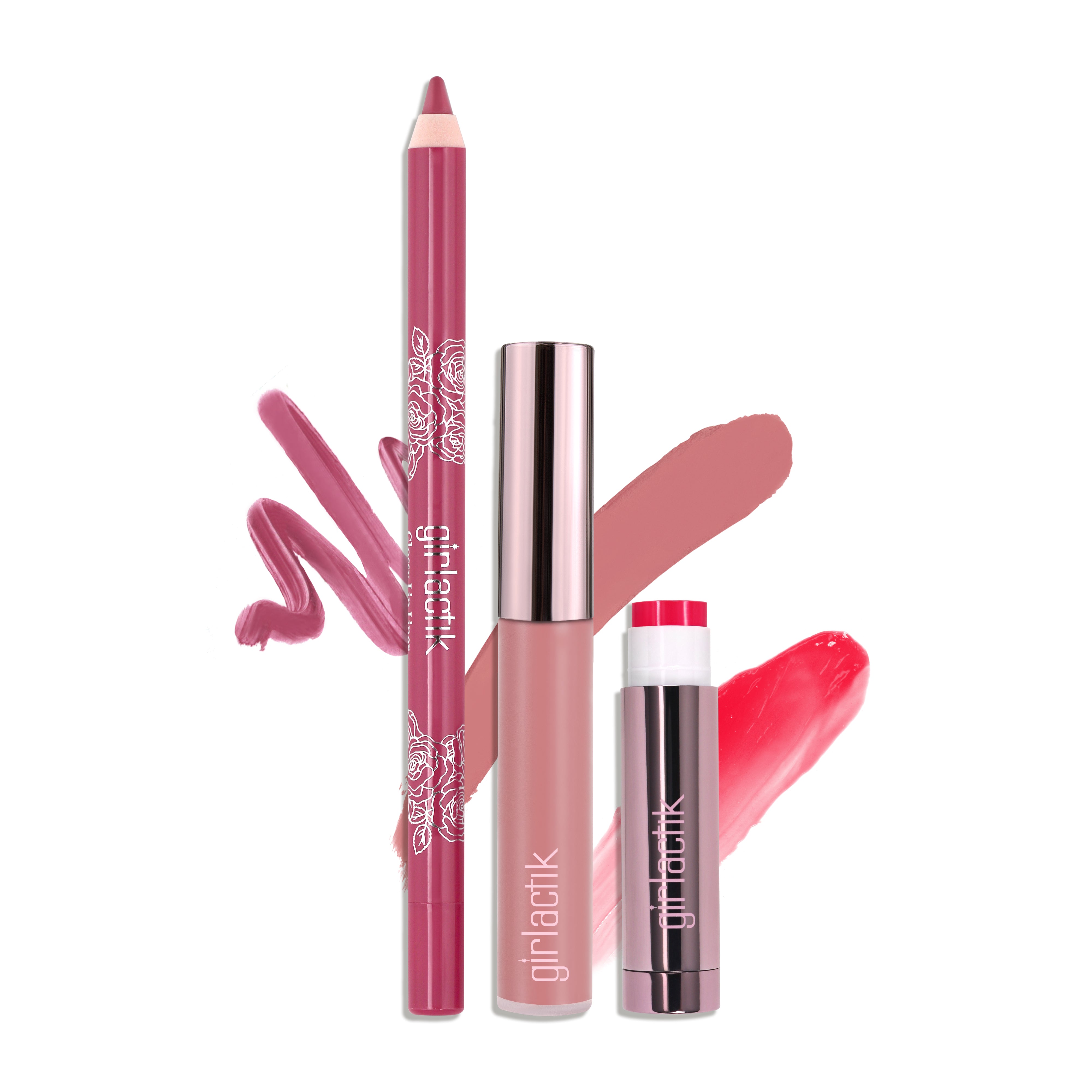 Ultimate Lip Bundle - Hydrating Lip Balm, Plumping Lip Gloss & Exfoliating Lip Scrub for Soft, Smooth Lips | Perfect for Daily Care, Gifting & Travel