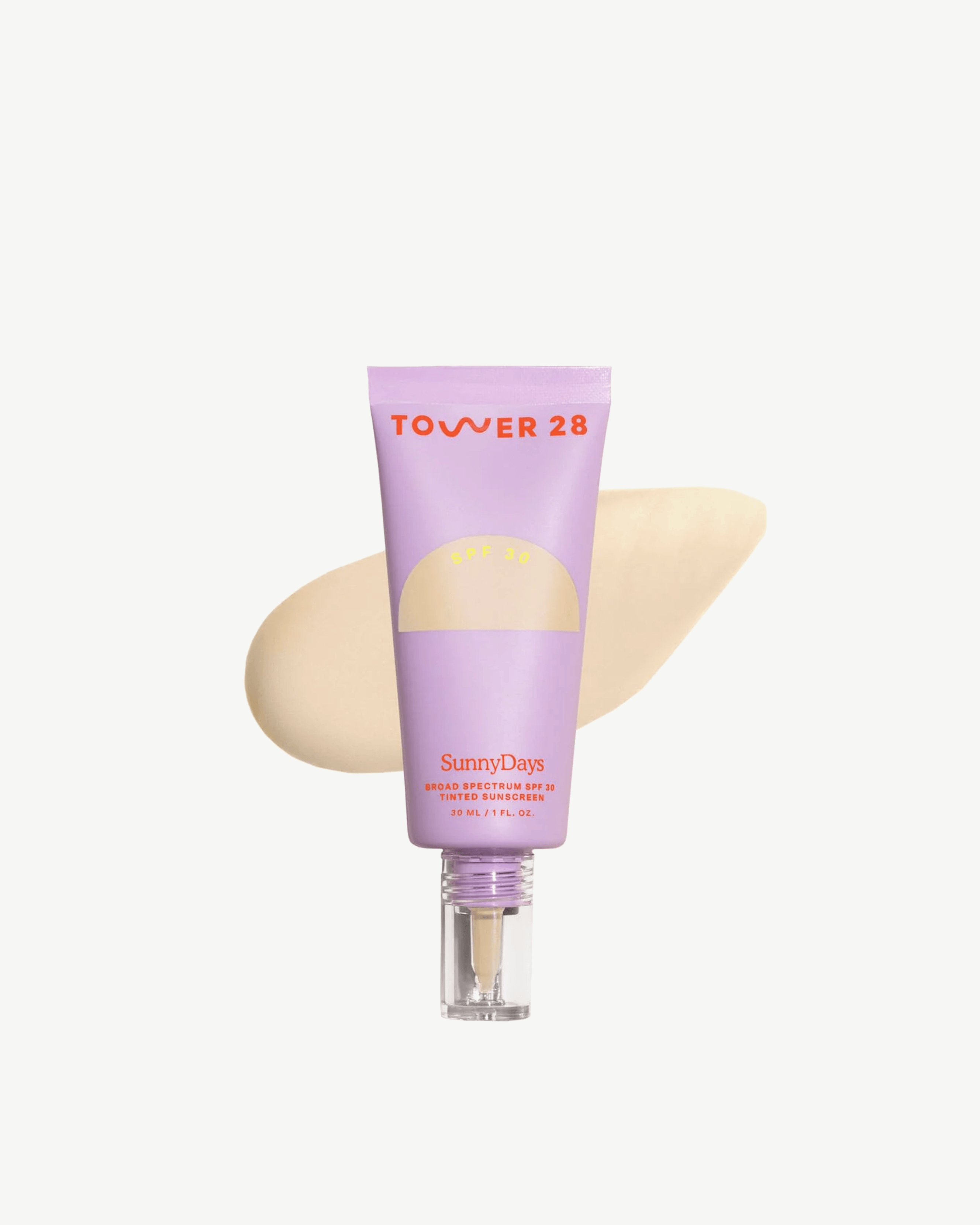 SunnyDays Tinted SPF 30 Sunscreen Foundation - Lightweight Mineral Makeup with Broad Spectrum Protection for Daily Wear & Outdoor Activities