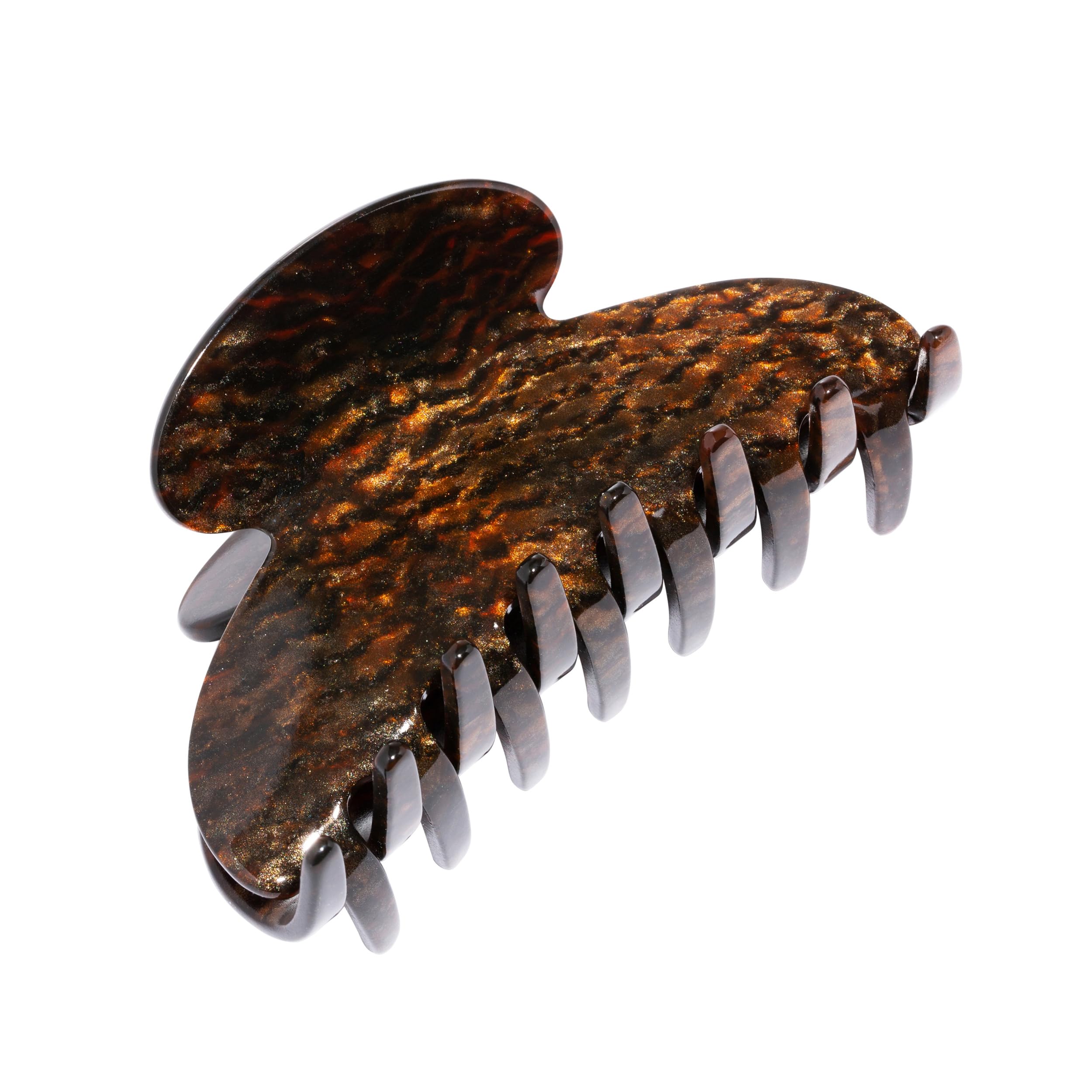 France Luxe Couture Jaw Hair Clip - Mojave - French Medium Hair Clips for Thick Hair - Cellulose Acetate Claw Clips - Perfect for Updos, Ponytails & Everyday Styling