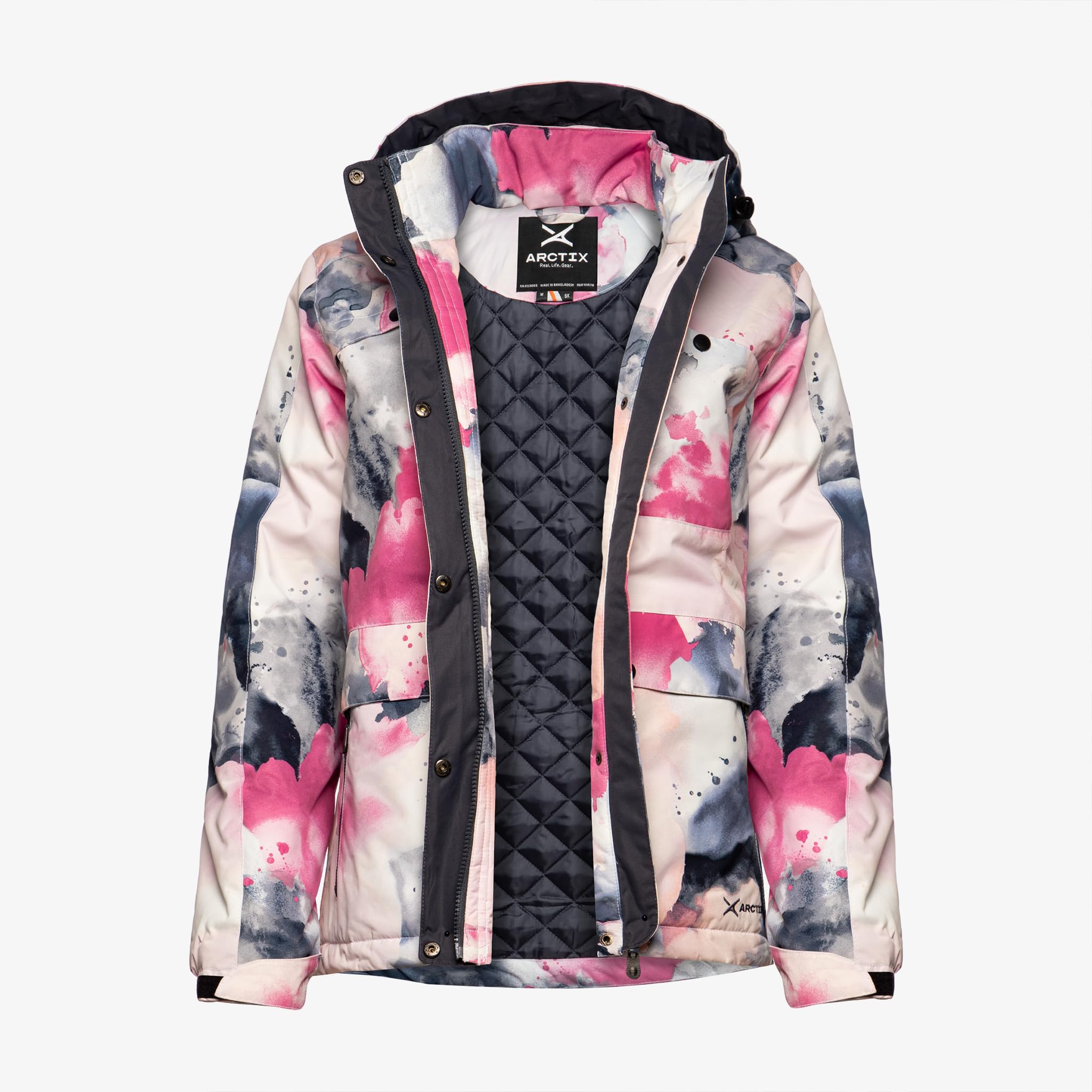 ARCTIX Women's Daybreak Insulated Winter Jacket - Waterproof Warm Coat for Skiing, Snowboarding & Outdoor Activities