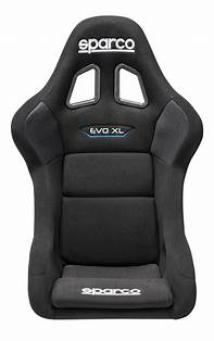 Sparco EVO XL QRT Racing Seat - FIA 8855 Certified (1999) - High-Performance Bucket Seat for Track, Drift, and Rally Racing