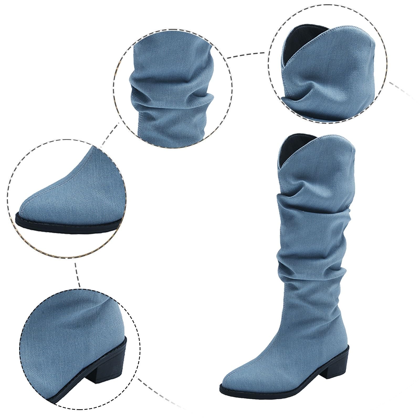 Women's Winter Snow Boots & Hiking Boots - Size 46 Waterproof Ankle Boots with Heels | Warm Thermal Insulation for Snowy Weather, Outdoor Activities & Casual Wear