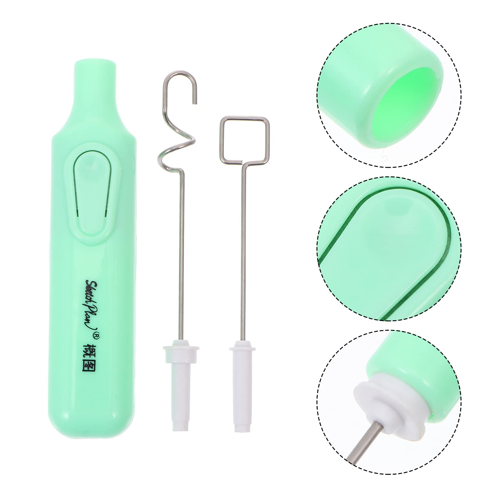 EXCEART Electric Pigment Stirrer Mixer - Handheld Gouache Paint & Ink Blender for Artists - Perfect for Gouache Painting, Drawing & DIY Art Projects