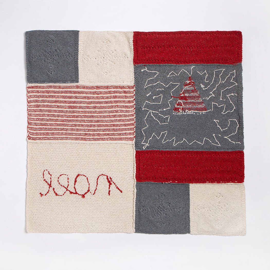 Christmas Gonk Blanket Knitting Kit - DIY Cozy Holiday Blanket for Adults - Perfect for Winter Gifts, Home Decor & Festive Crafting