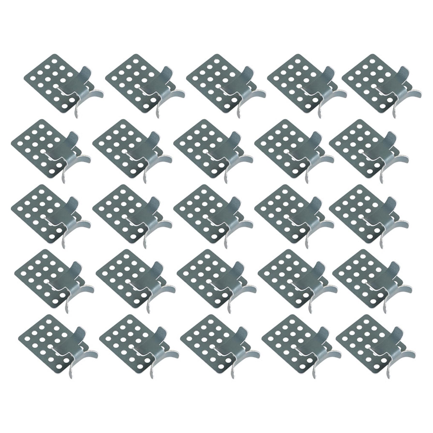 25 Pack Heat Cable Clips for Roofs - Heavy Duty Outdoor Cable Clips to Secure Ice Dam Heat Tape & Heat Cable - Perfect for Winter Roof Protection & Snow Melting Systems