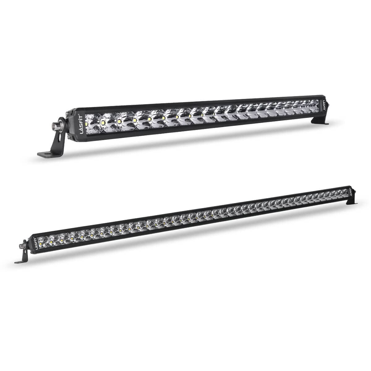 LASFIT 22 & 42 Inch LED Light Bar Combo Beam - Ultra Slim Off-Road Lighting for Trucks, Jeeps, ATVs (Dustproof & Waterproof) - Perfect for Night Driving, Camping, Hunting & Off-Road Adventures