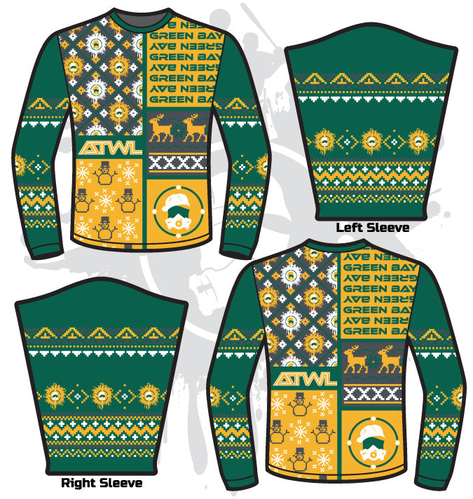 Football ATWL Christmas Spirit Sweater - Festive Holiday Pullover for Fans - Perfect for NFL Games, Christmas Parties & Family Gatherings