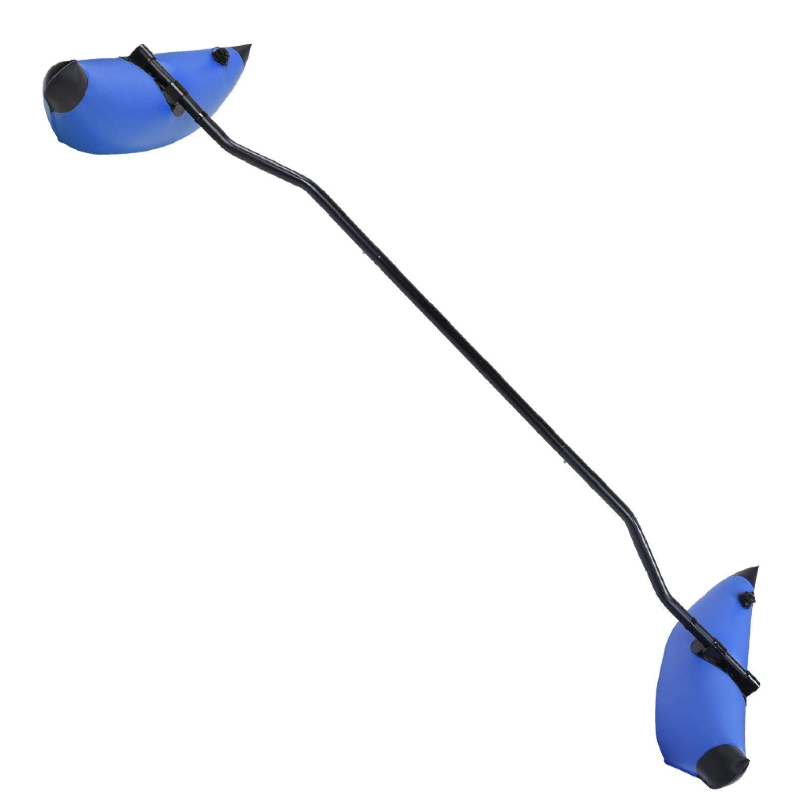 **Inflatable Kayak Stabilizer Outrigger Kit - PVC Canoe Balancing Float Accessory for Paddling & Fishing | Kayak Stabilizer for Inflatable Kayaks & Canoes | Outdoor Water Sports & Boating (Blue)**