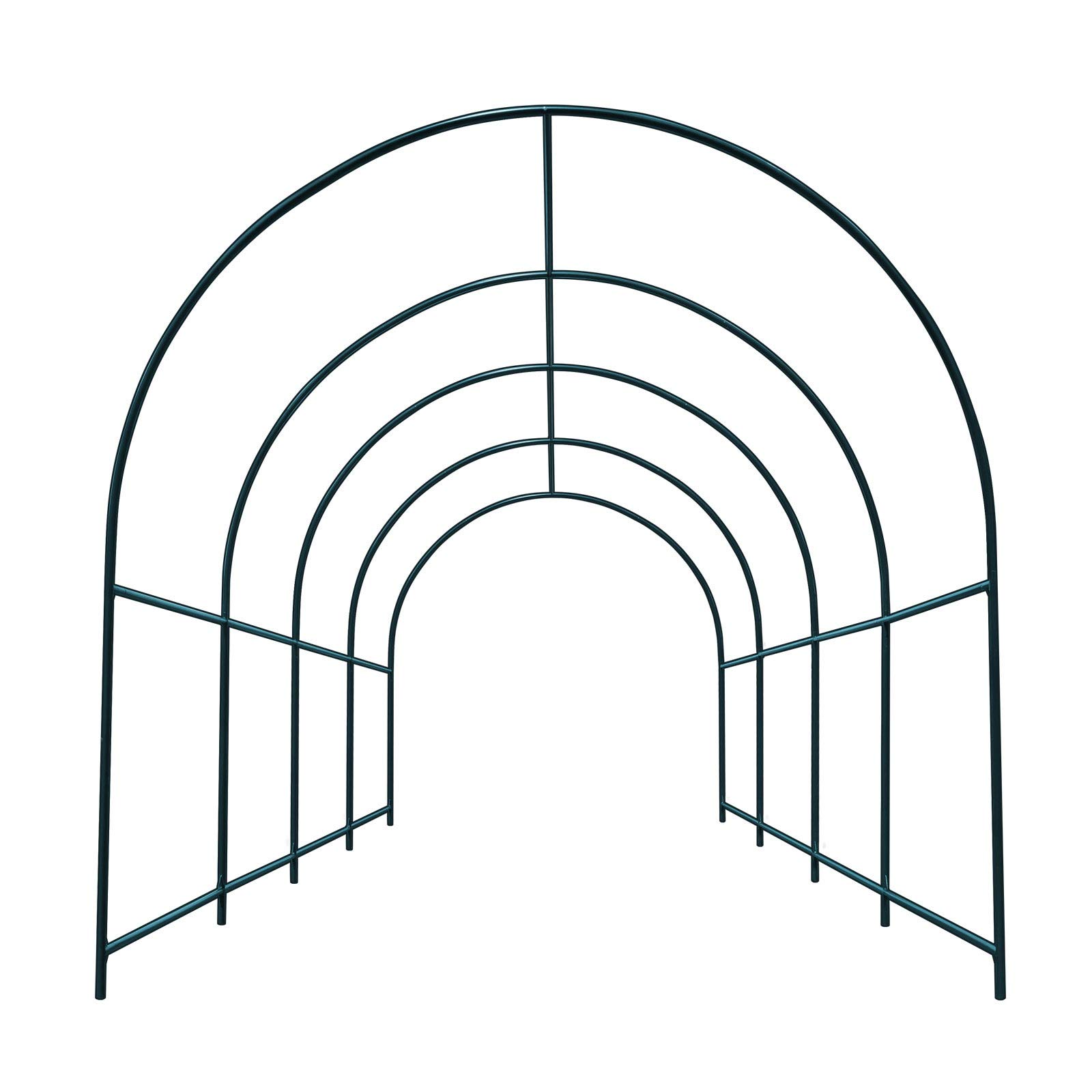 Premium 13x7x7.2ft Walk-in Greenhouse Replacement Frame for Flowers, Fruits & Vegetables - Durable Garden Plant Arch for Outdoor Gardening, Party Decor & Backyard Events
