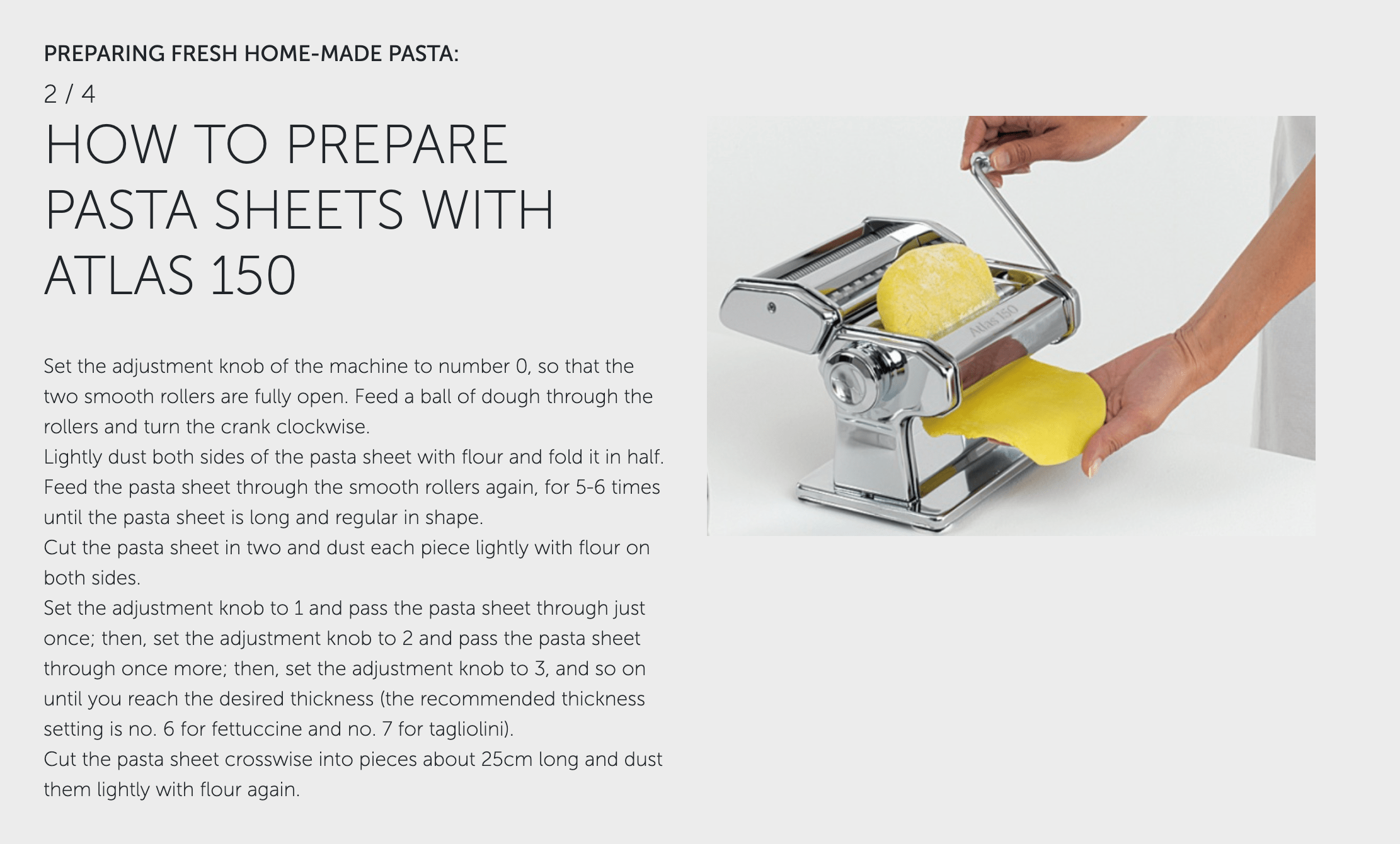 Atlas 150 Classic Pasta Machine - Premium Stainless Steel Manual Pasta Maker for Homemade Noodles, Ravioli & Lasagna - Perfect for Italian Cooking & Restaurant-Quality Pasta at Home