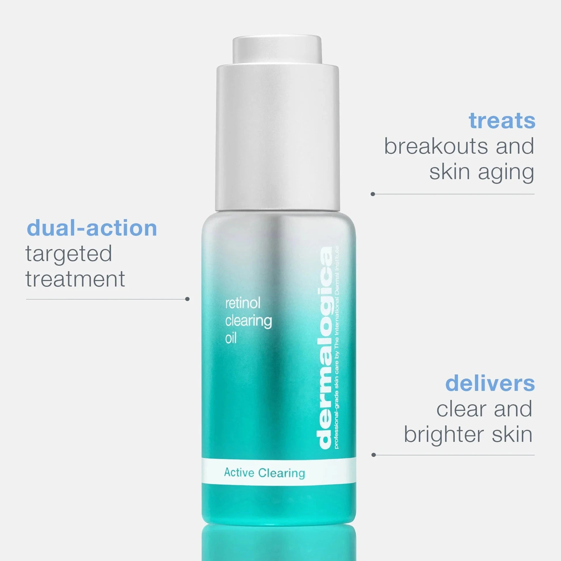 Best Retinol Clearing Oil for Acne-Prone Skin - Anti-Aging Facial Treatment for Clear Complexion | Perfect for Nighttime Skincare Routine & Blemish Control