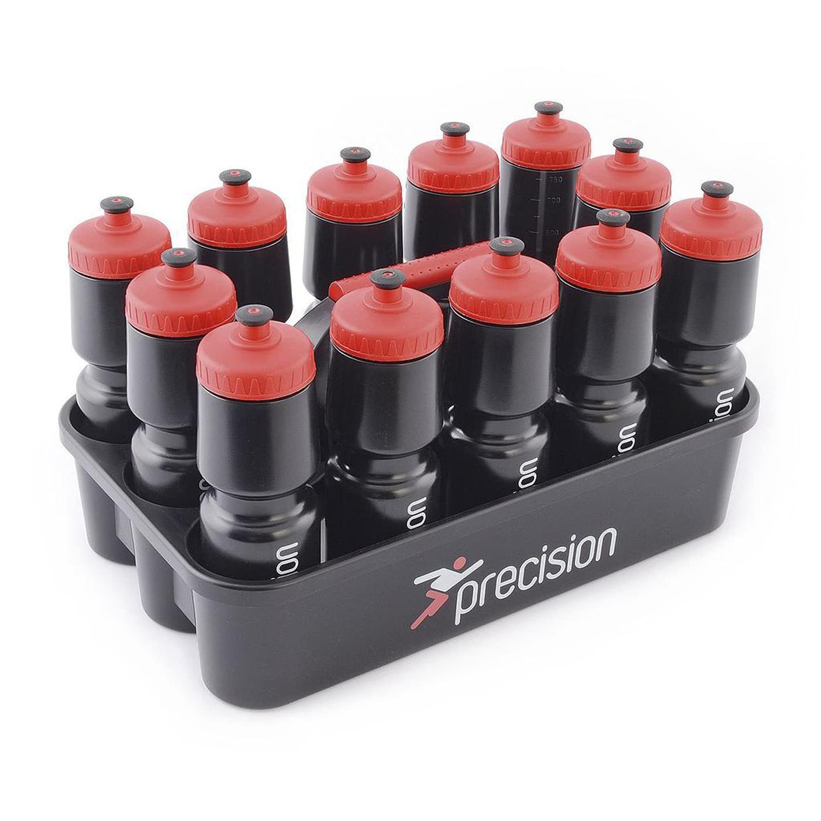 K-REY-TRA100 Precision Training 12 Bottle Carrier - Black, One Size - Perfect for Gym, Sports, and Outdoor Hydration