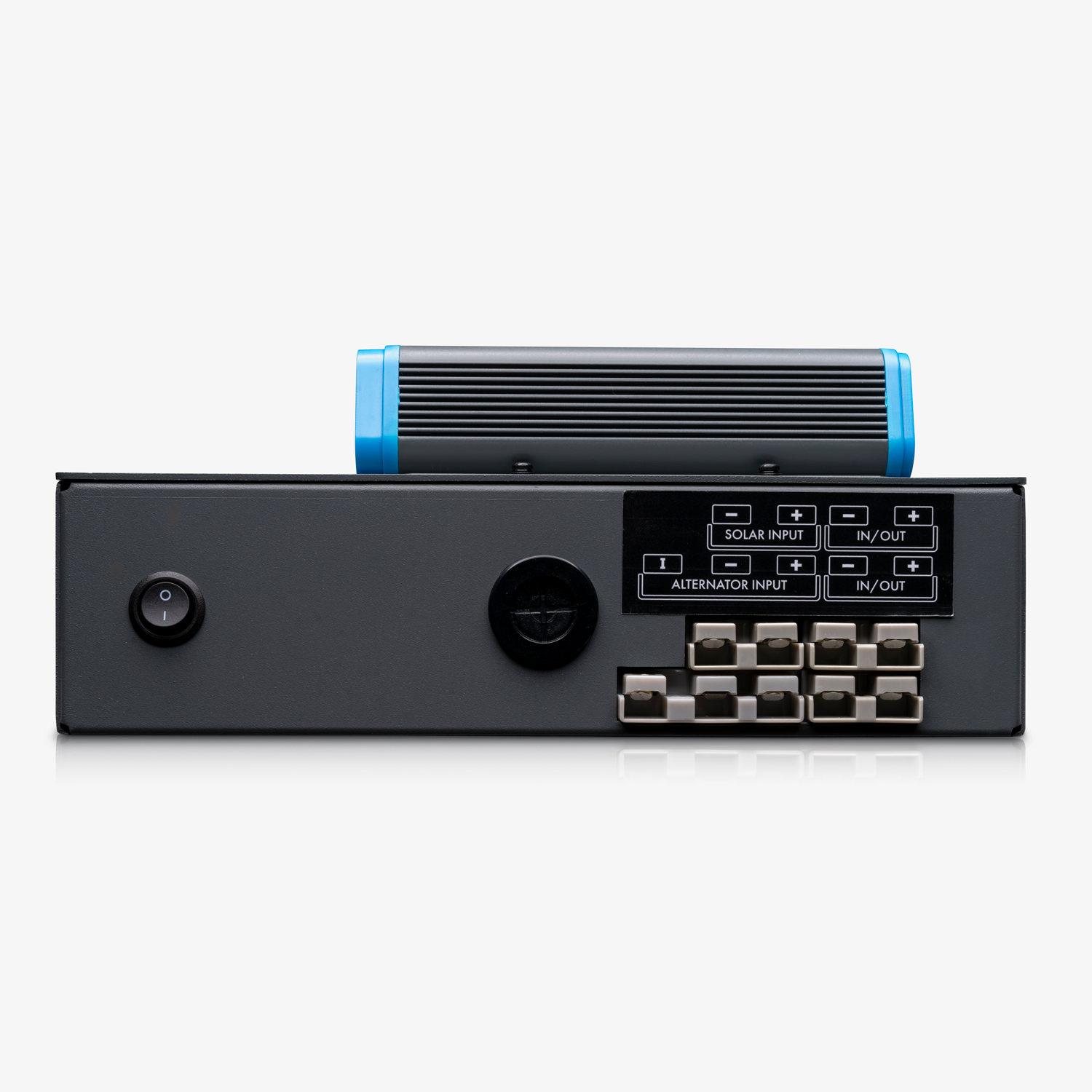 12V 40A DC-DC Charger Control Hub - Dual Battery Isolator for RVs, Boats, and Off-Grid Power Systems - Perfect for Solar Panels and Automotive Applications