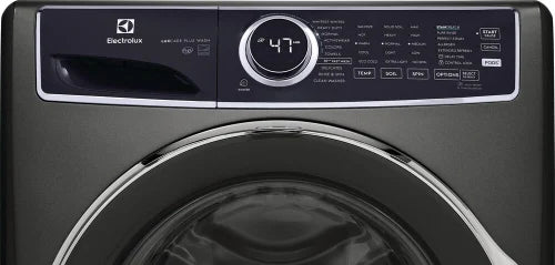 Electrolux 7537 Series Grey Front Load Washer and Gas Dryer Combo - Energy Efficient Laundry Set for Home & Apartment Use