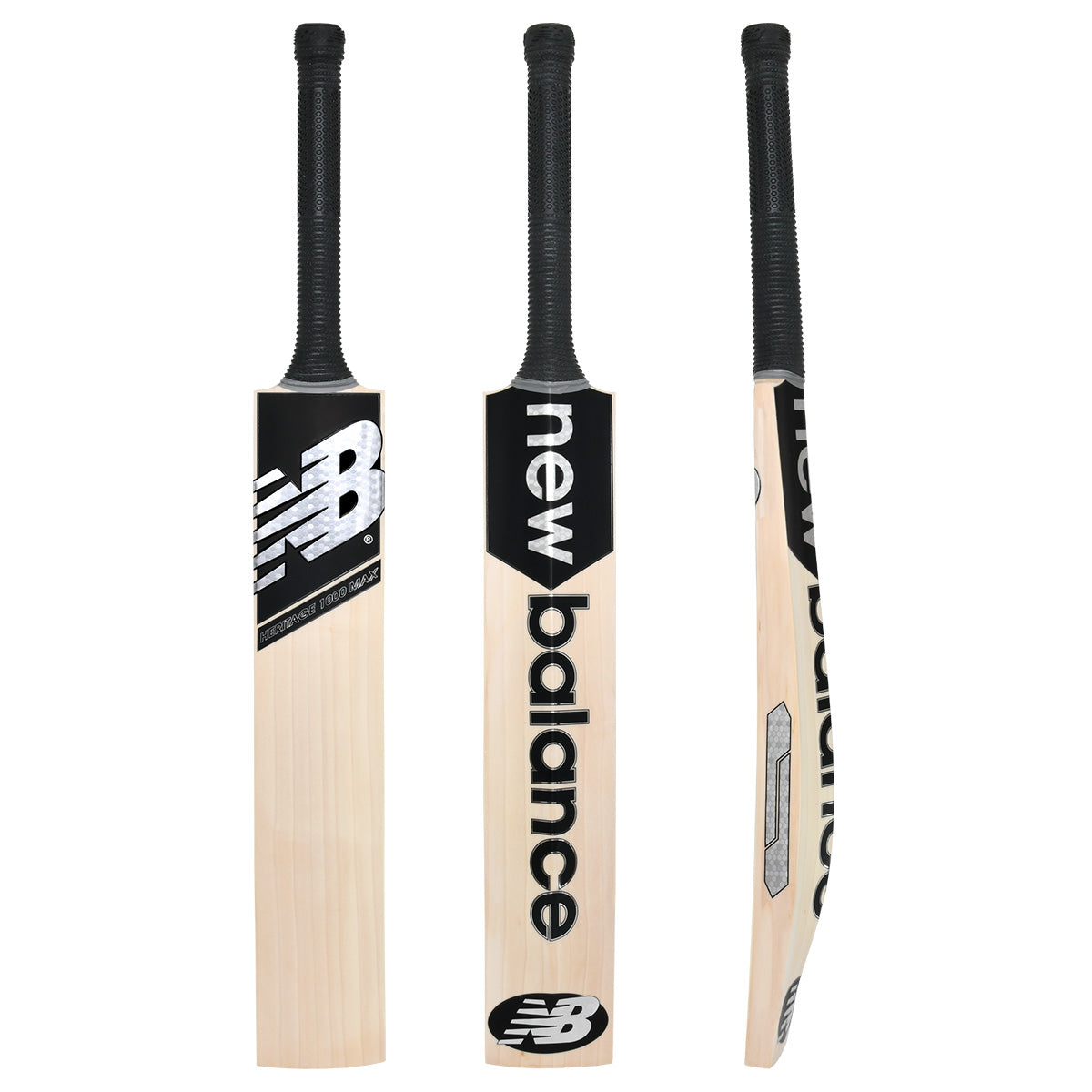 New Balance Heritage 1000 Max Cricket Bat - Premium English Willow Cricket Bat for Professional Players | Perfect for Matches, Training & Practice Sessions