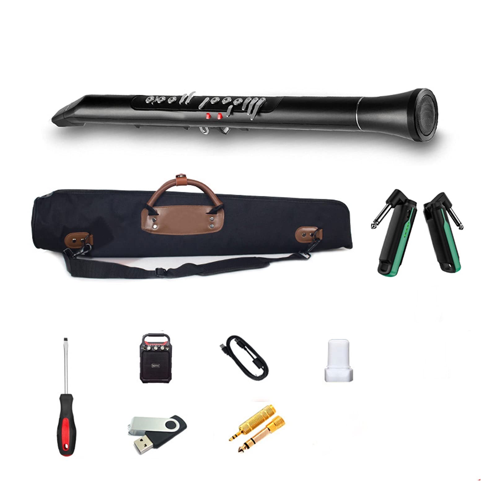 Electric Saxophone for Beginners - Complete Starter Kit with Wind Instrument, Reeds & Accessories (Color: 7) | Perfect for Music Practice, School Bands & Jazz Performances