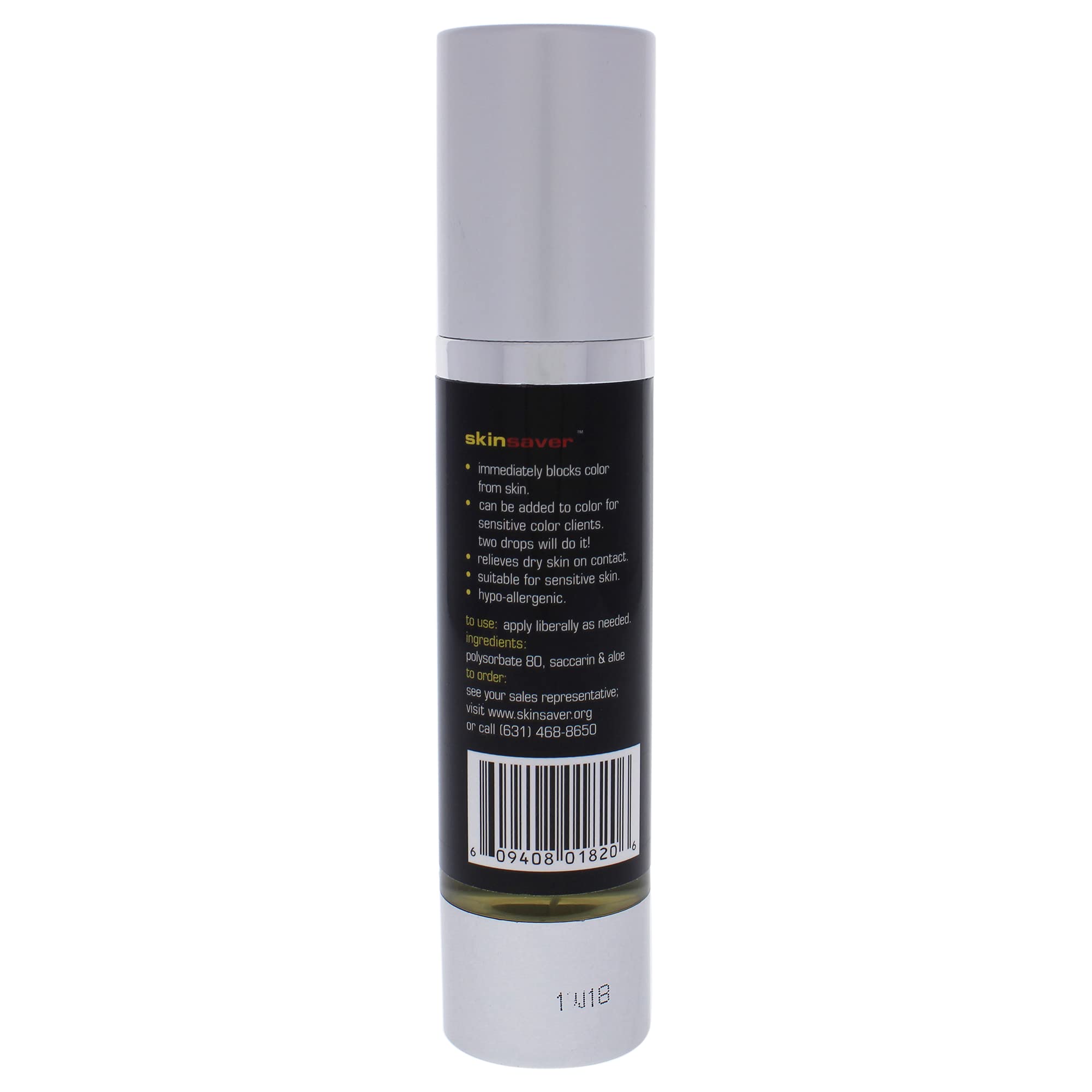 Skinsaver Color Blocking Oil - Unisex Hair & Skin Protection, 1.7 oz | Prevents Color Fading for Dyed Hair & Tattoos | Salon & Home Use