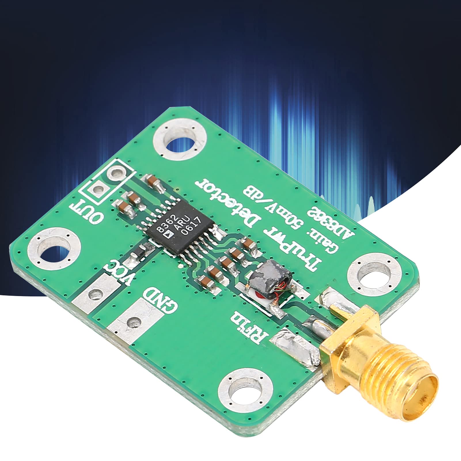 Yoidesu RF Power Detection Board - Industrial Detector Module for Complex Modulated Signals | Wide-Band Power Measurement Tool | Perfect for Lab Testing, Signal Analysis & Wireless Communication Systems