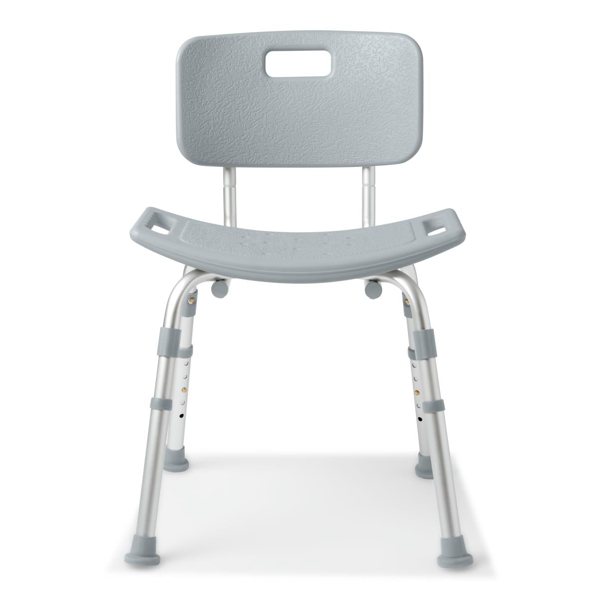 Adjustable Shower Chair with Back Support - Non-Slip Bath Seat for Elderly & Disabled - Safe Bathroom Shower Stool for Seniors, Handicapped, and Post-Surgery Recovery - Perfect for Bathing Safety and Mobility Assistance