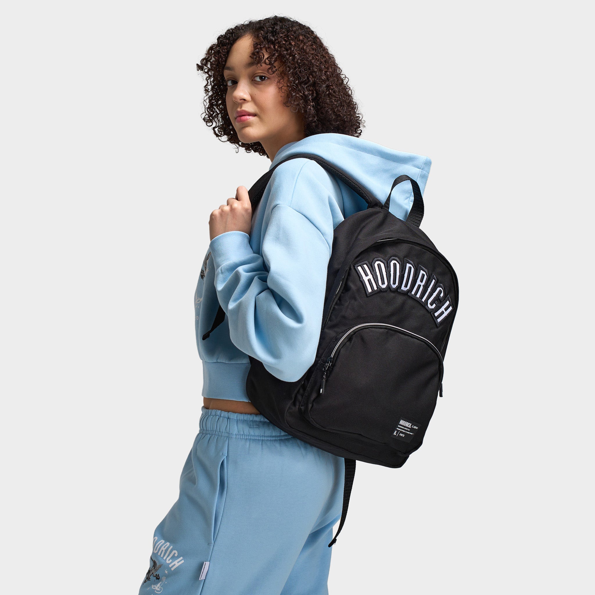 Hoodrich Element Backpack - Waterproof & Durable Laptop Backpack for Men & Women, Black - Perfect for Travel, Work, School & Outdoor Adventures