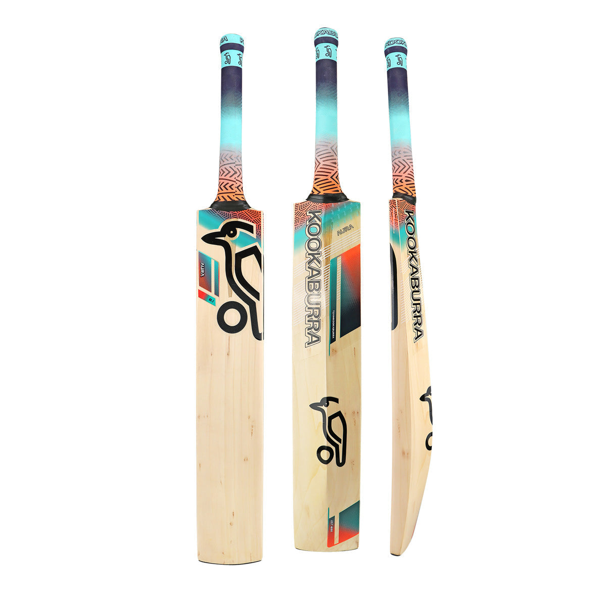 Kookaburra Aura 8.1 Junior Cricket Bat 2025 - Lightweight Kids Cricket Bat for Youth Training & Matches - Perfect for Junior Cricket Players & Beginners