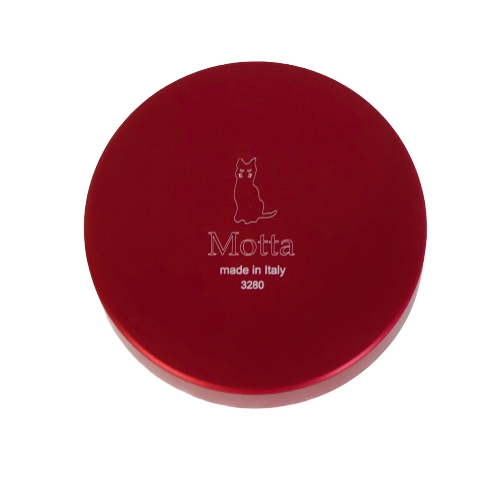MOTTA 58mm Coffee Distributor & Leveler - Red - Perfect for Espresso Puck Prep, Barista Tools, and Home Coffee Brewing