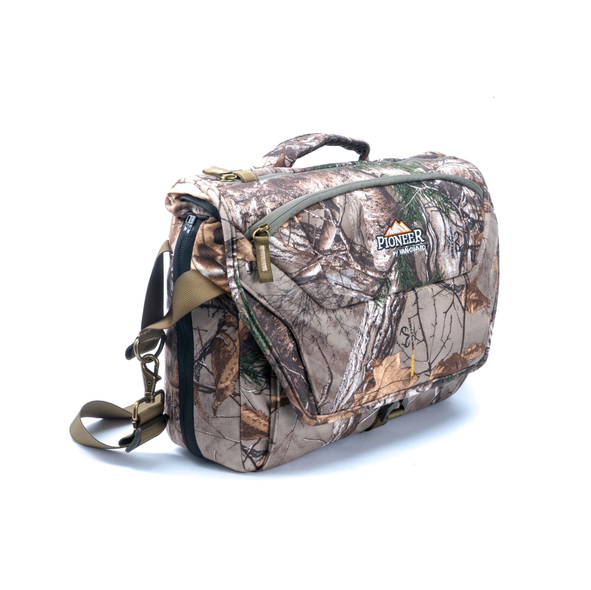 Alta Rise 38RT Messenger Bag - Waterproof & Durable Crossbody Bag for Men & Women - Realtree Camo Design - Perfect for Work, Travel & Outdoor Adventures