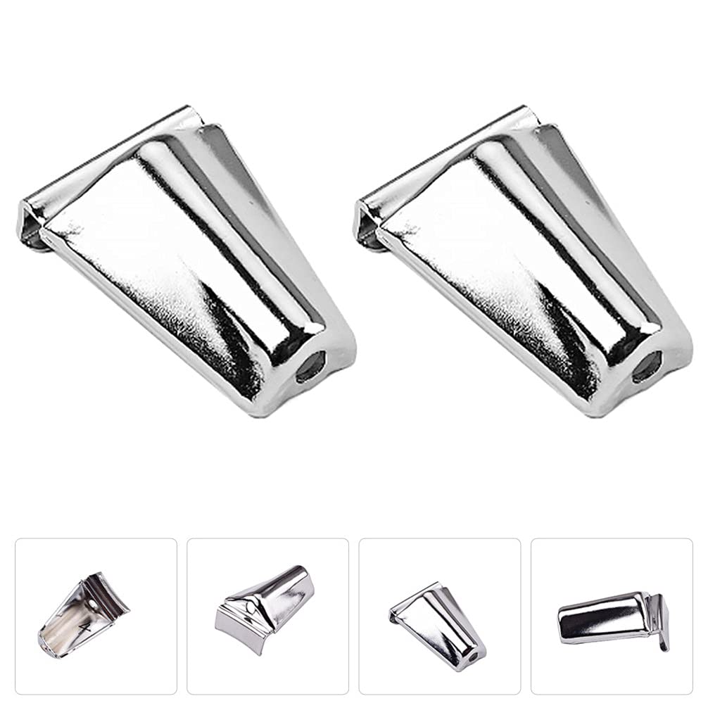 2Pcs Heavy Duty Bass Drum Claw Hooks - Durable Metal Drum Parts & Percussion Accessories for Drum Set Maintenance and Replacement - Perfect for Drum Kits, Marching Bands, and Music Performances