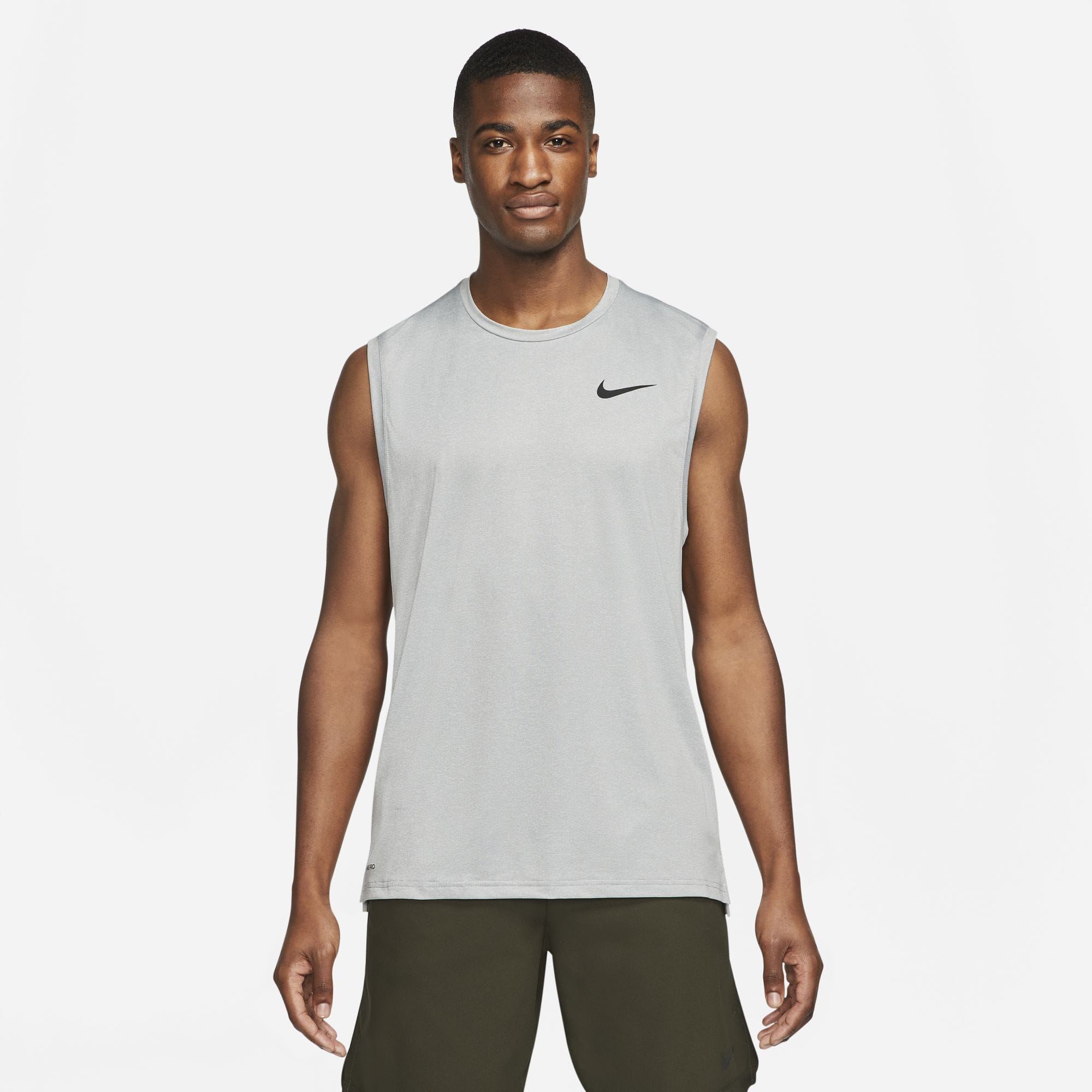 Nike Pro Dri-FIT Men's Compression Shirt - Moisture Wicking Workout Top for Running, Gym & Training | Lightweight & Breathable Athletic Performance Shirt