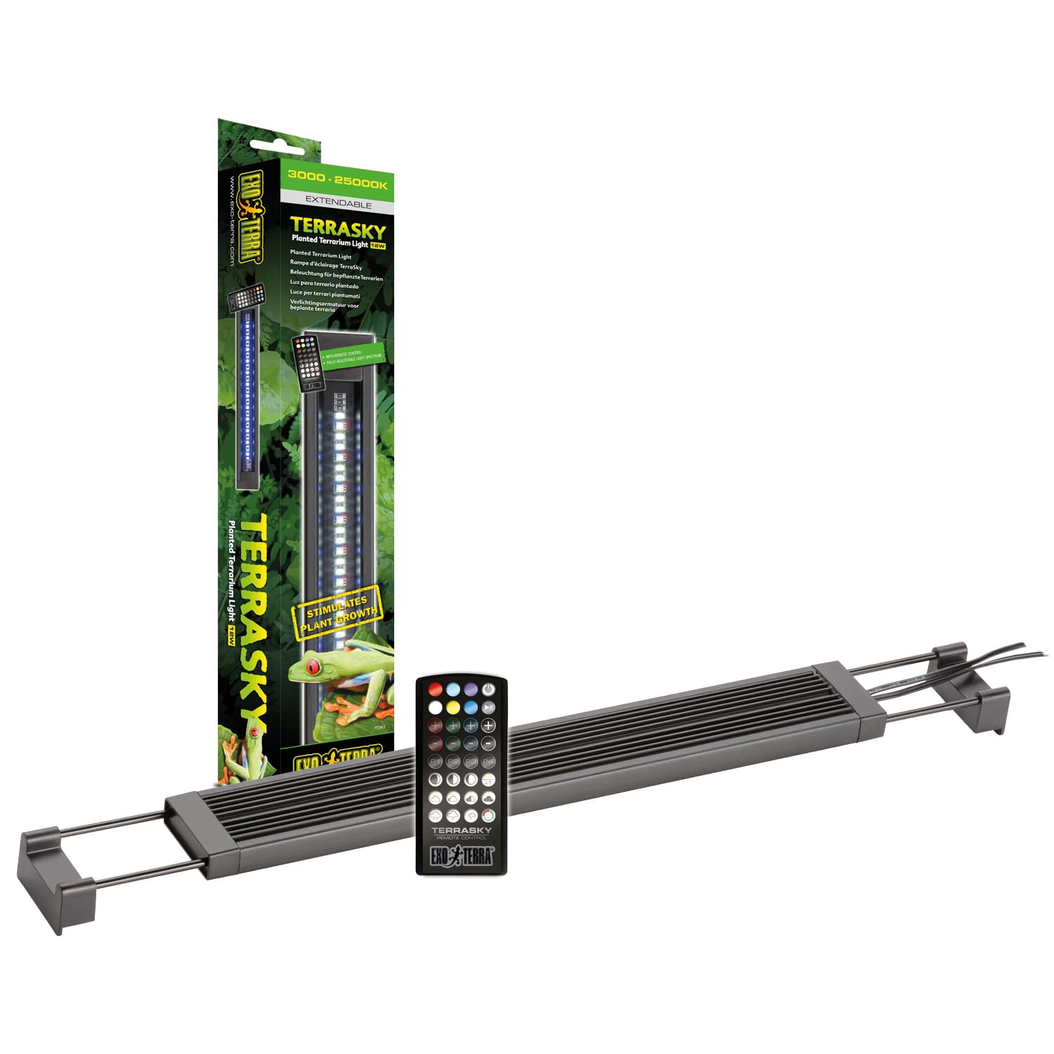 Exo Terra TerraSky LED Lighting for Planted & Reptile Terrariums - Perfect for Indoor Gardens & Reptile Habitats