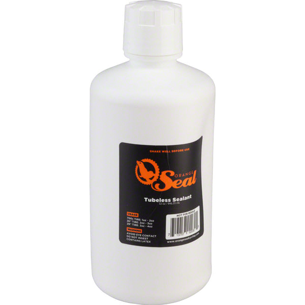 Orange Seal 32Oz Bike Tire Sealant - Premium Tubeless Tire Protection for Mountain & Road Bikes | Prevents Flats & Leaks | Ideal for Off-Road Cycling & Commuting
