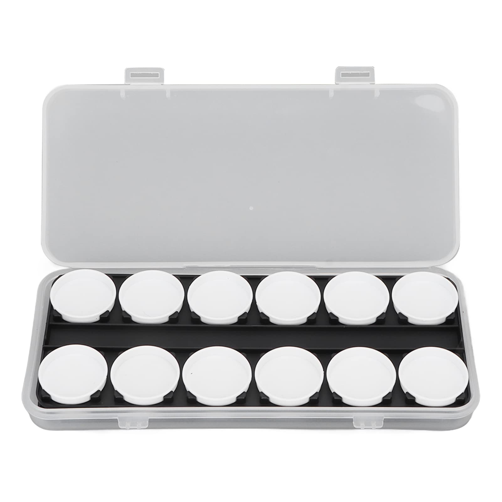 Professional Nail Art Palette - 24 Grid ABS Nail Polish Mixing Tray for Nail Artists | DIY Nail Color Blending & Design | Perfect for Salon, Home Manicure & Nail Art Studio