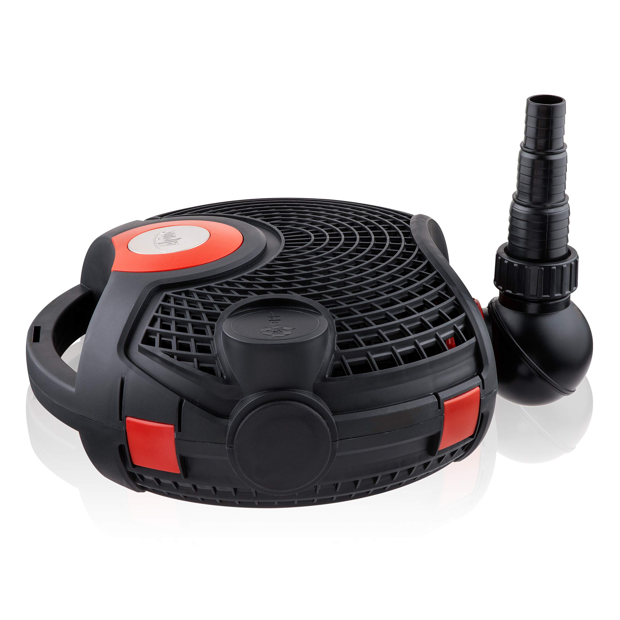 Alpine Corporation 5400GPH Energy Efficient Submersible Pond Pump with Digital Controller & 33ft Power Cord - Ideal for Garden Ponds, Waterfalls & Fountain Decorations
