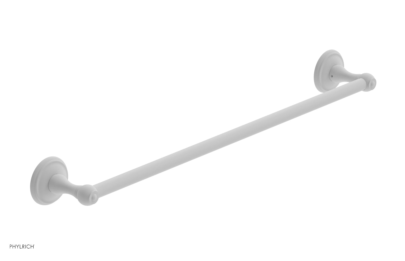 3RING 24-Inch Brushed Nickel Towel Bar - Heavy Duty Bathroom Towel Rack for Kitchen, Bathroom, and Laundry Room - KGB70