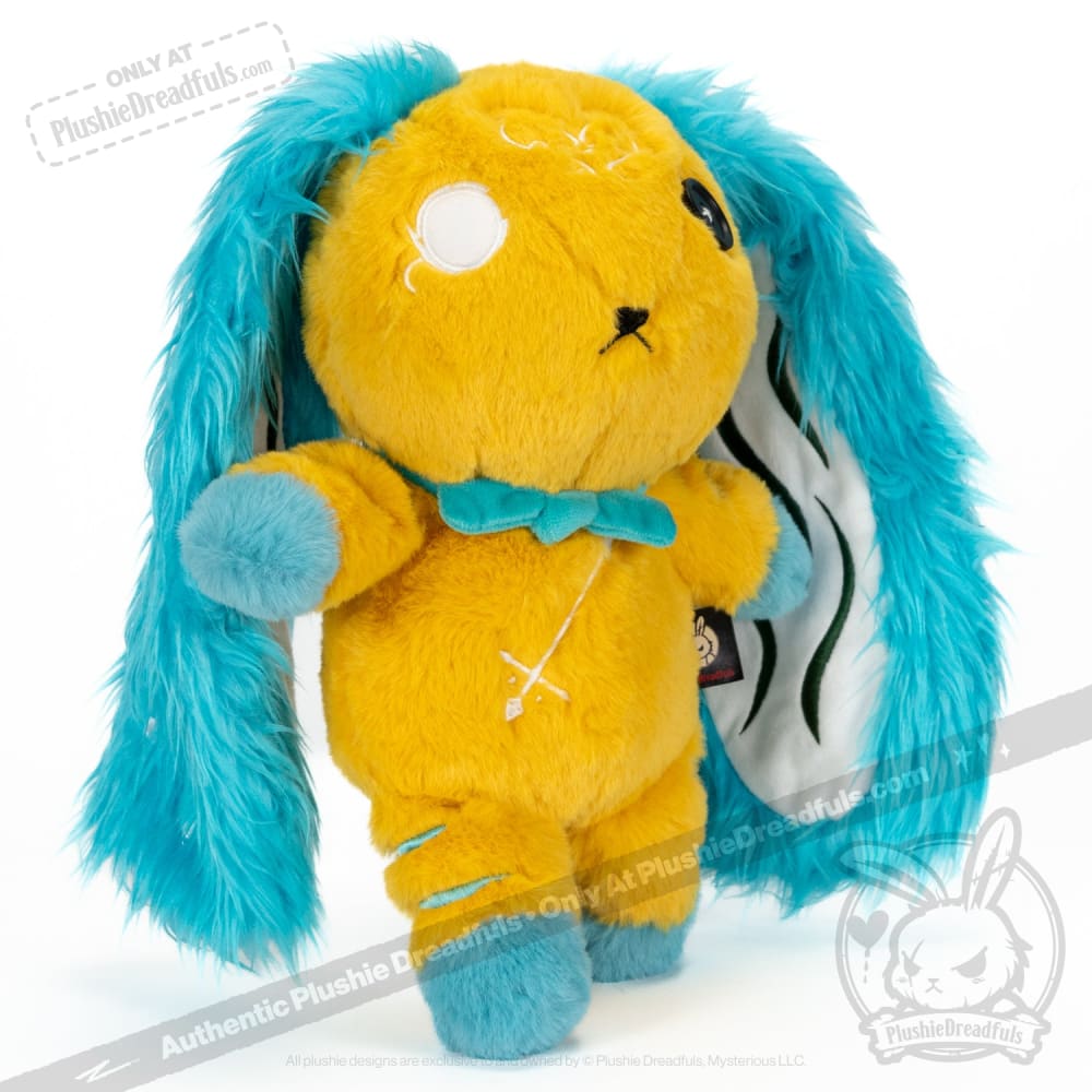 Plushie Dreadfuls Multiple Sclerosis Awareness Rabbit - Soft Stuffed Animal Toy for Support & Comfort - Perfect Gift for Patients, Caregivers & Awareness Events