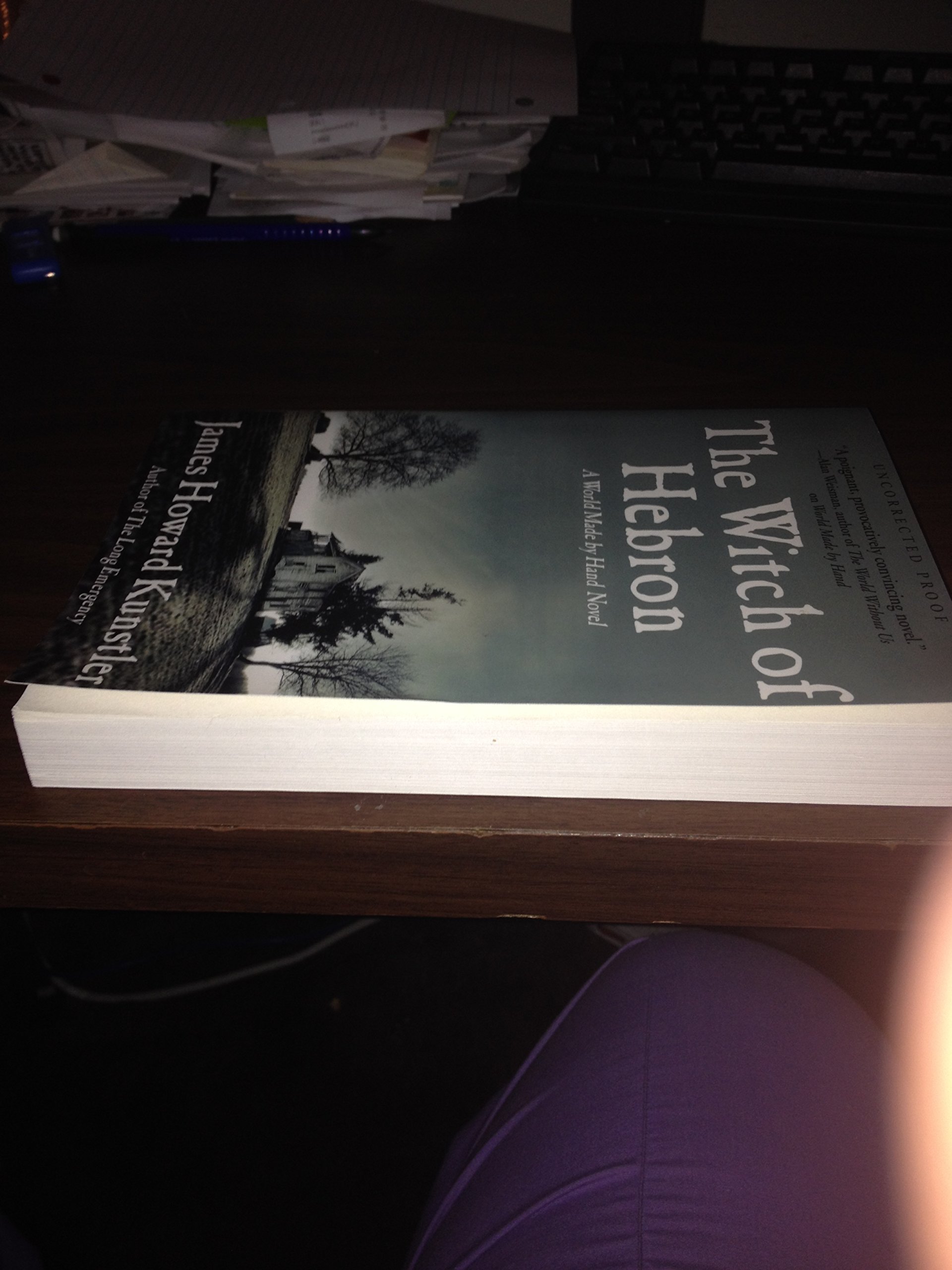 The Witch of Hebron: A World Made by Hand Novel - Post-Apocalyptic Fiction Book for Adults | Perfect for Dystopian Literature Fans & Book Club Discussions