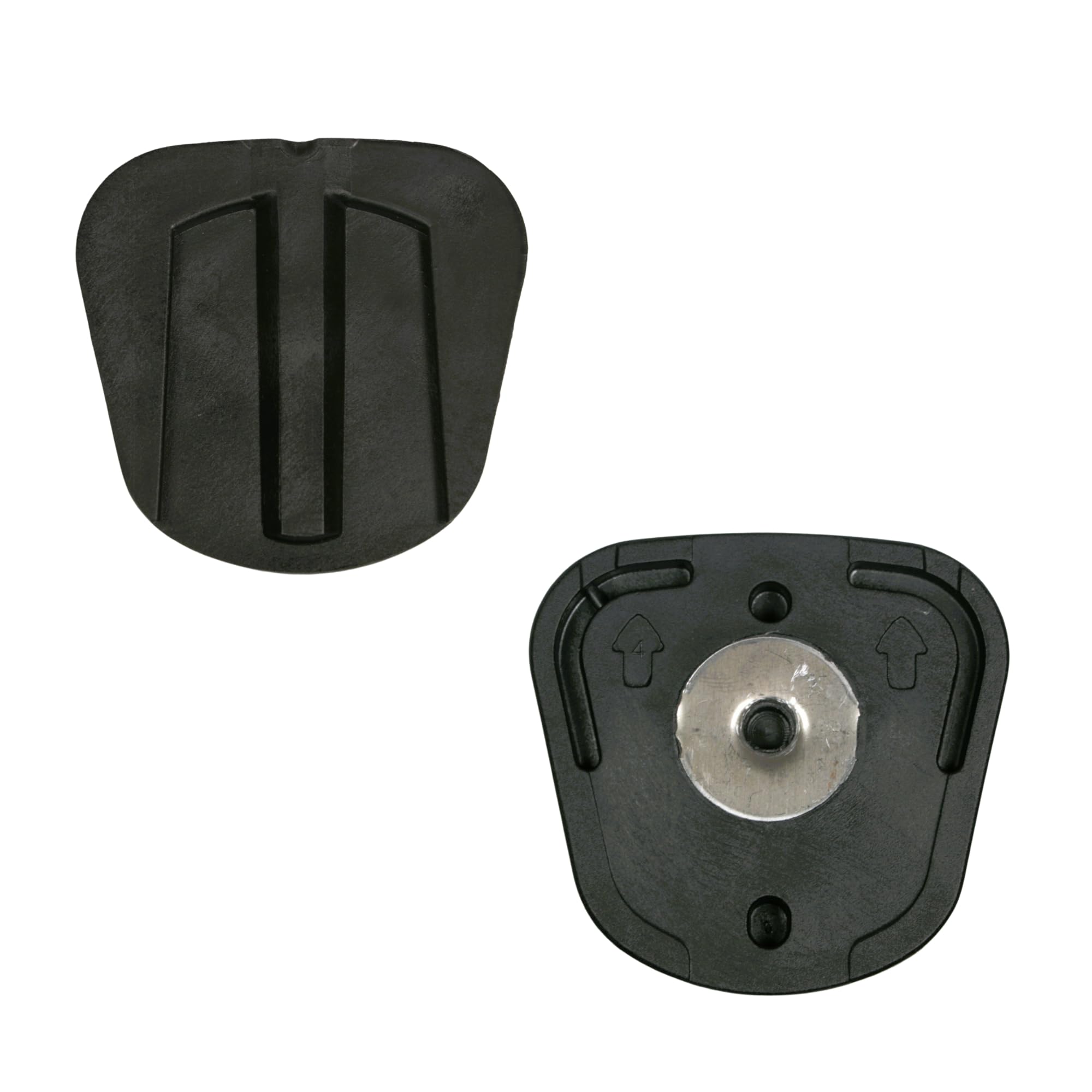 BioArt A7 Plus Dental Articulator Oblong Mounting Plates - 10 Pack for Crowns, Bridges & Dentures - Perfect for Dental Labs & Prosthodontics