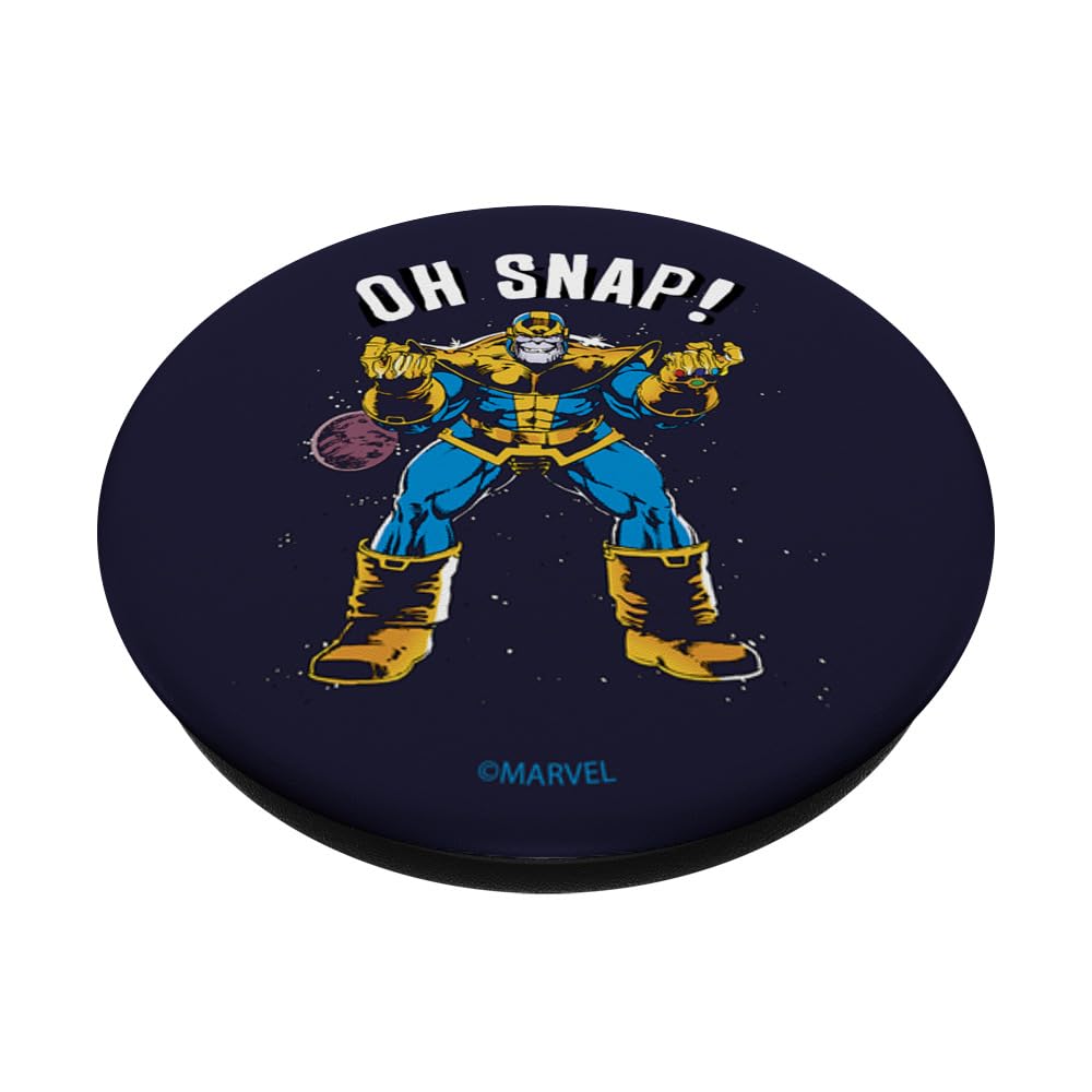 Marvel Thanos Oh Snap! Space Portrait PopGrip - Standard Phone Grip & Stand for iPhone, Samsung, and More | Perfect for Gaming, Selfies, and Daily Use