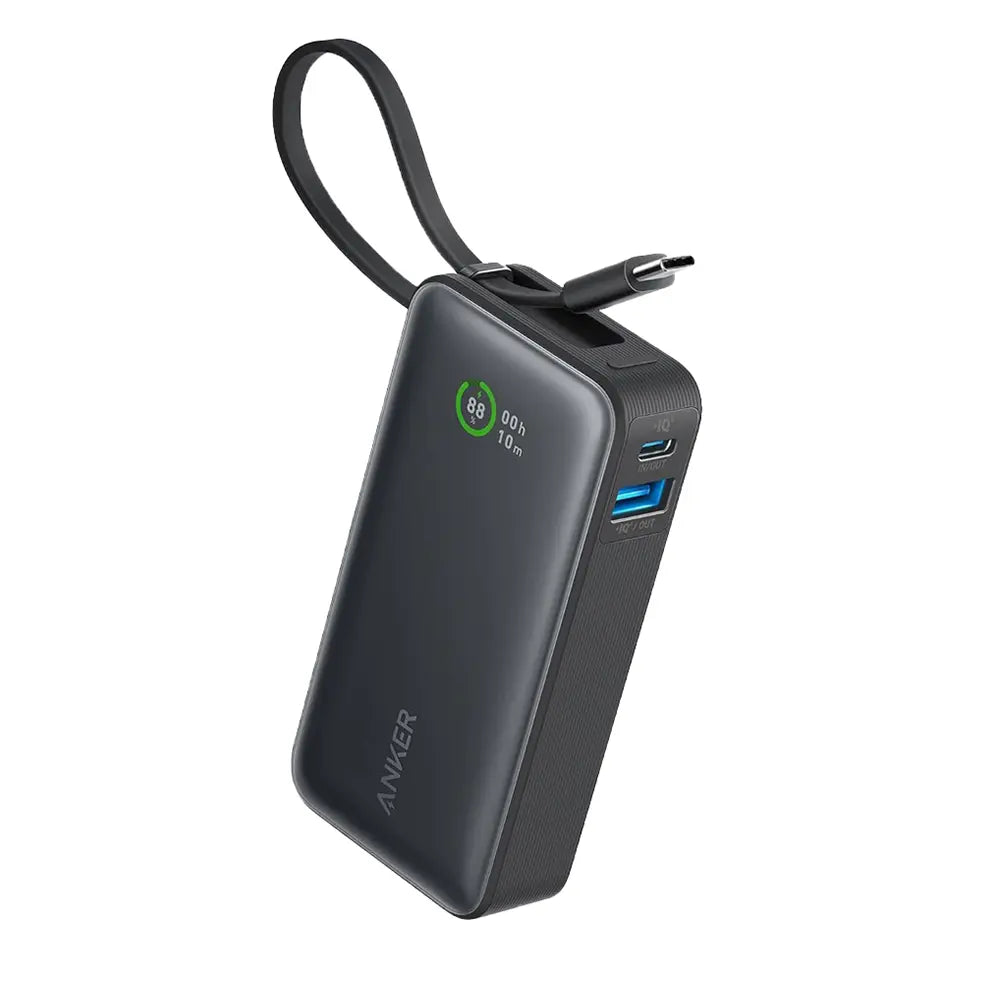 Anker PowerCore 10000mAh Portable Charger with Fast Charging - Ultra-Compact Power Bank for iPhone, Samsung, & More | Perfect for Travel, Camping & Emergency Backup